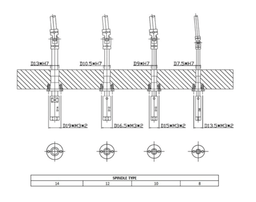 tapping spindle dwg2